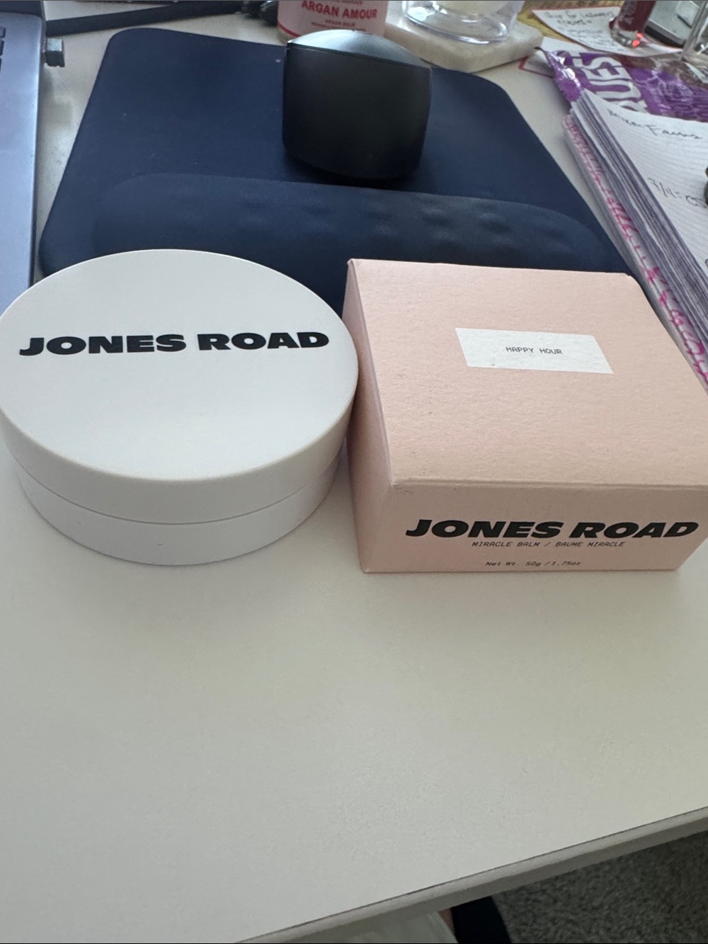Jones Road Miracle Balm - Happy Hour Shade New 1.75 oz full size